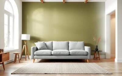 accent wall enhances atmosphere