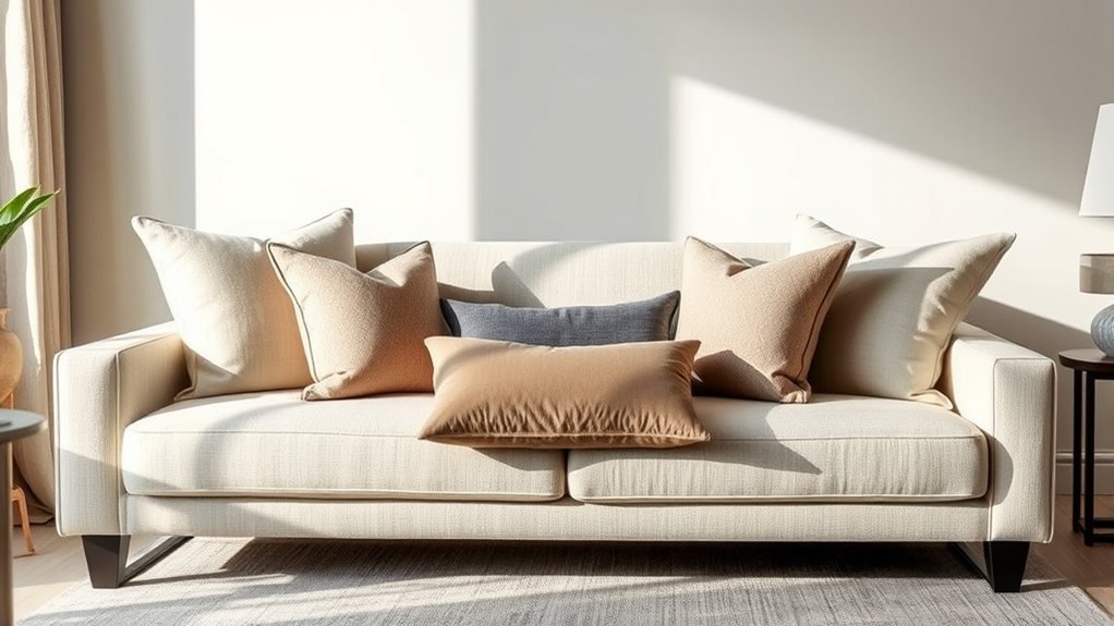 balanced pillow arrangement tips