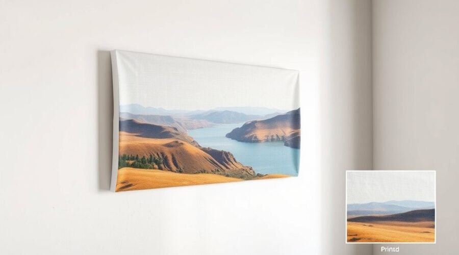 canvas print image application