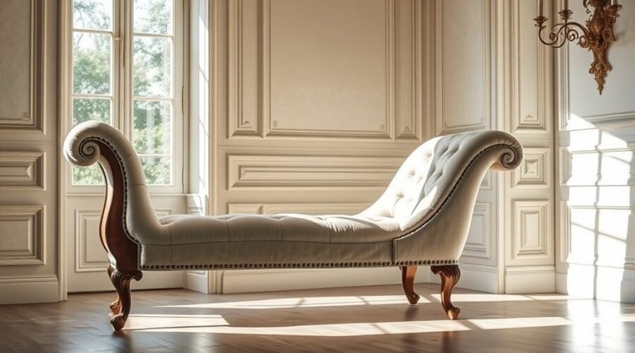 chaise lounge style origins