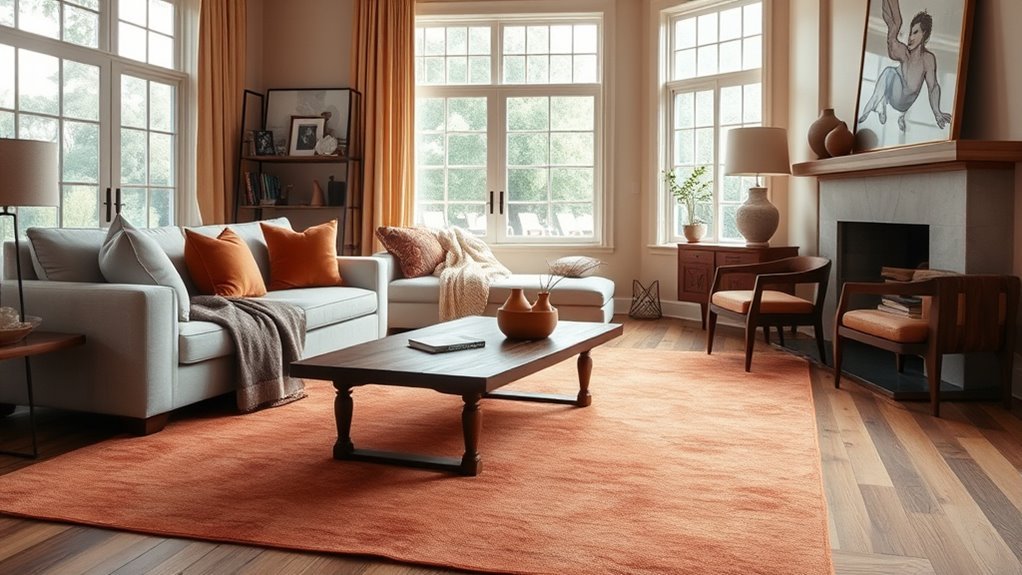choose rug color wisely