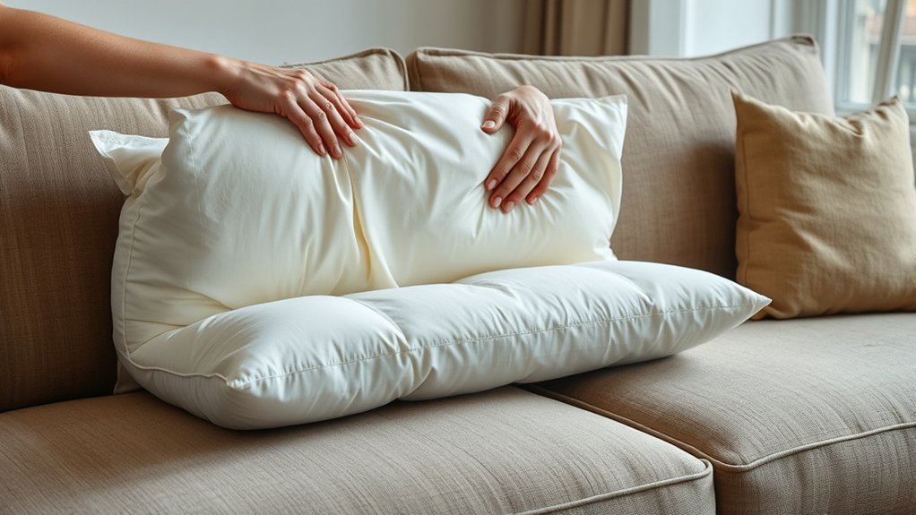 couch cushion sagging causes