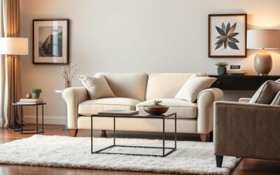 cozy seating for two