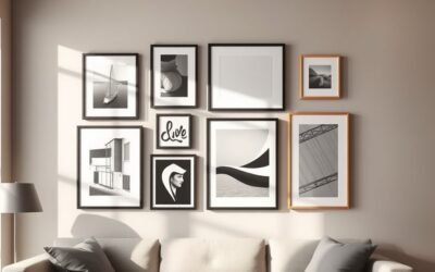 creating a cohesive art display