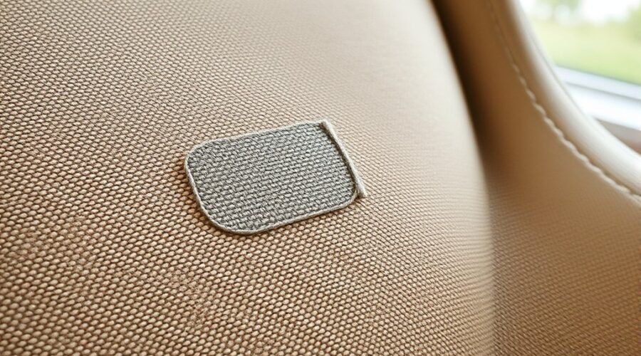 discreet fabric upholstery repair