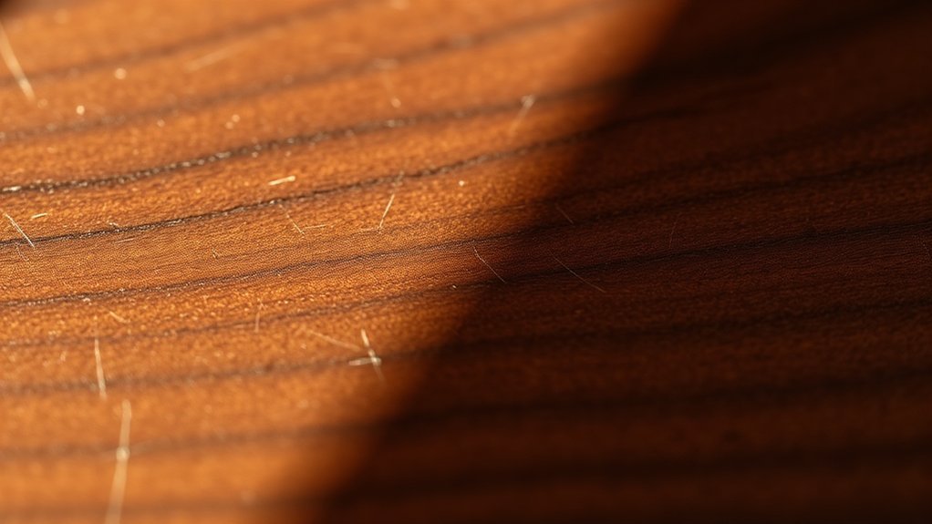 identify finish and scratch