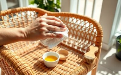 maintain rattan furniture properly