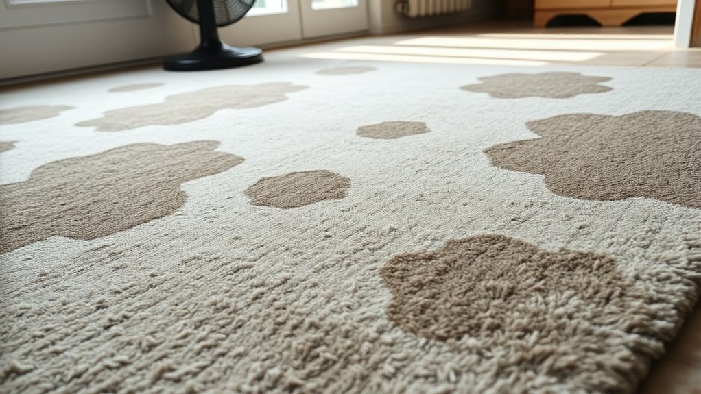 moisture promotes lingering odors