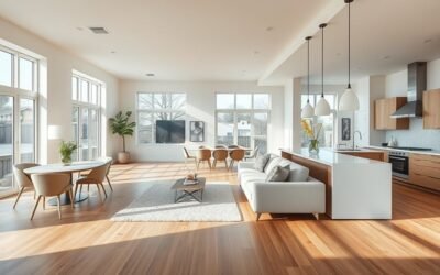 open living room design