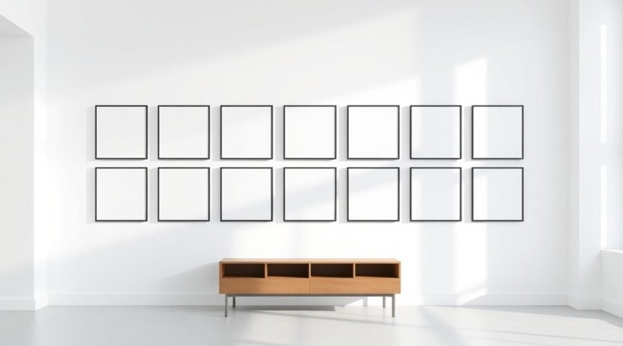 organize frames for uniformity