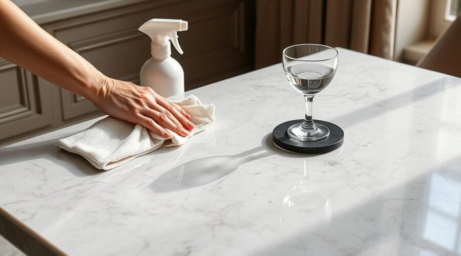 protect and maintain marble