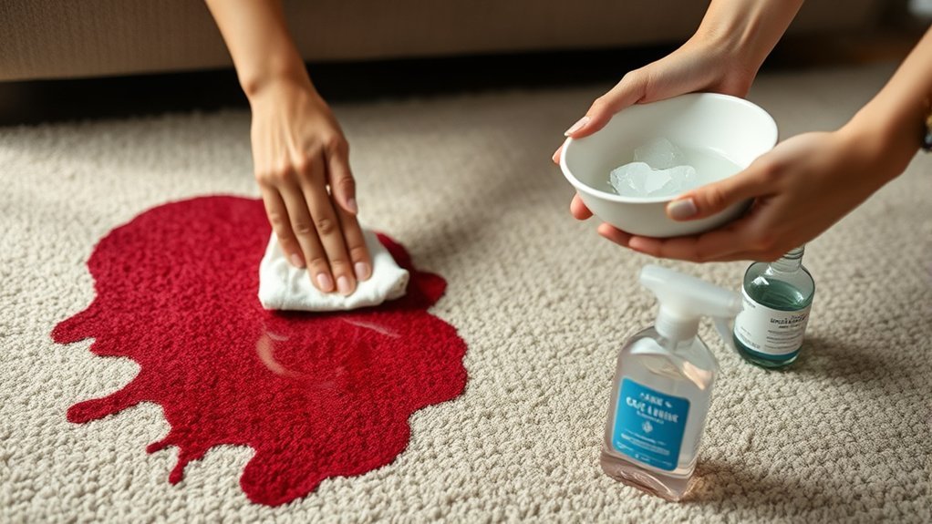 quick action for stains