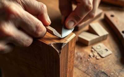 repair chipped veneer edge