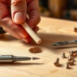 repair stripped screw holes