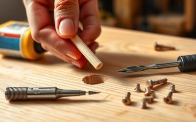 repair stripped screw holes