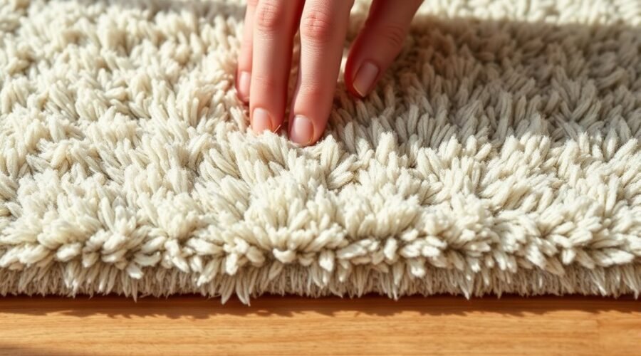 rug comfort and texture