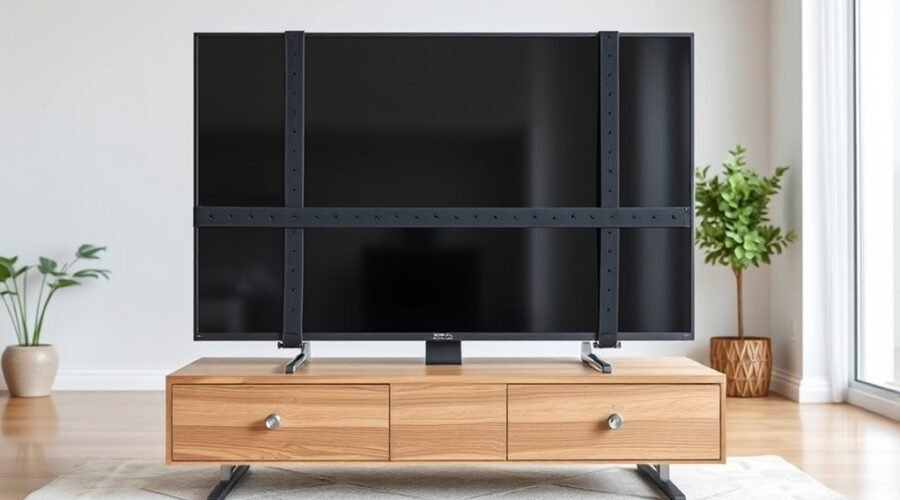 secure tv to prevent tipping
