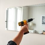 securely hang heavy mirror