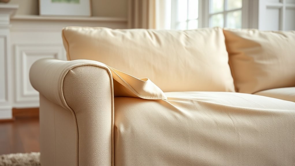 slipcovers vs removable covers