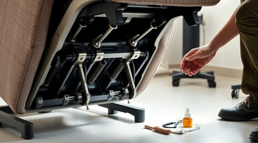 smooth recliner mechanism care