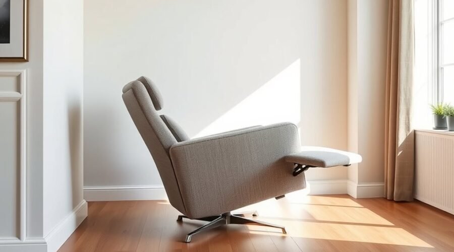 space efficient recliner design