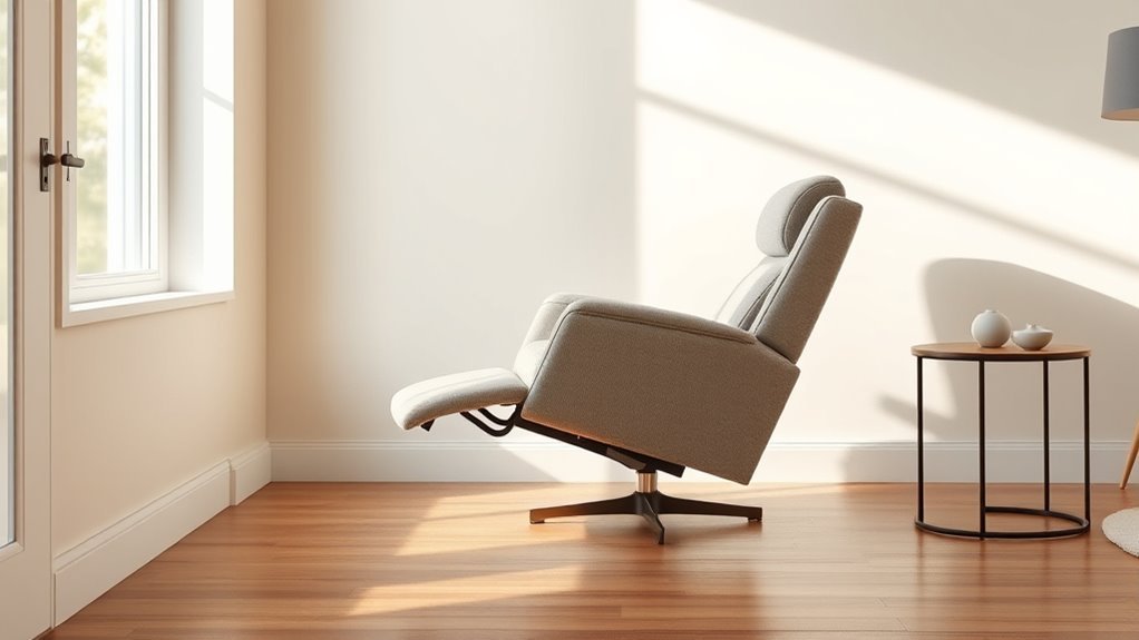 space saving comfort recliner