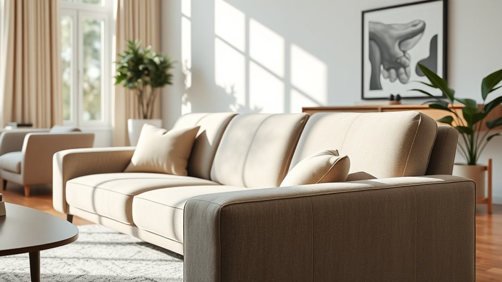 streamlined low maintenance seating option