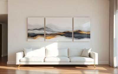 three panel wall artwork explained