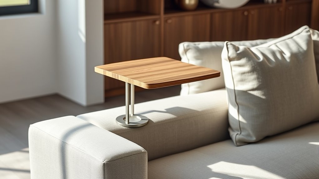 versatile compact side table
