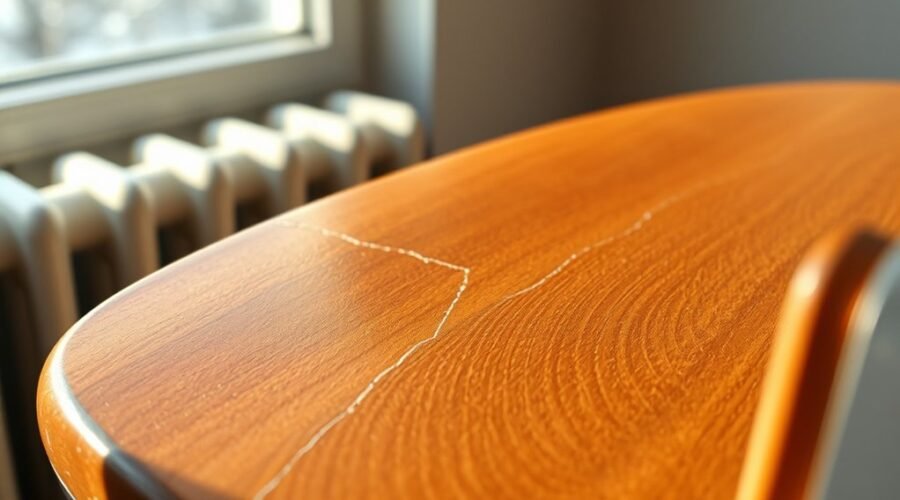 winter air causes cracking