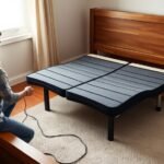 adjustable bed frame setup