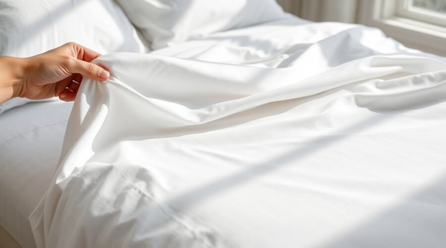 crisp cool percale weave