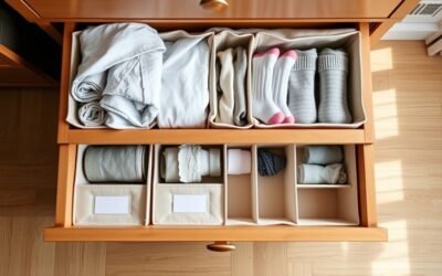 dresser drawer organization tips