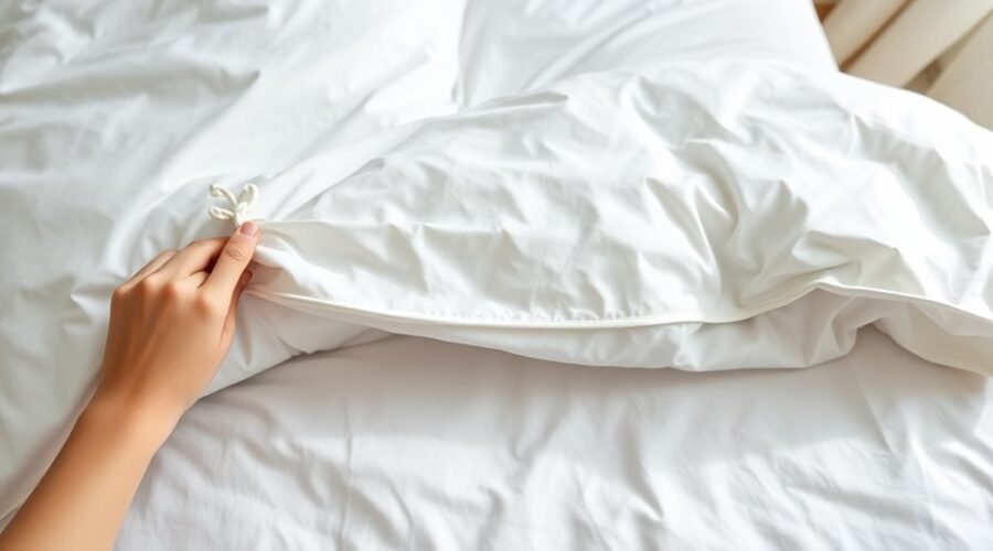 duvet cover fastening methods