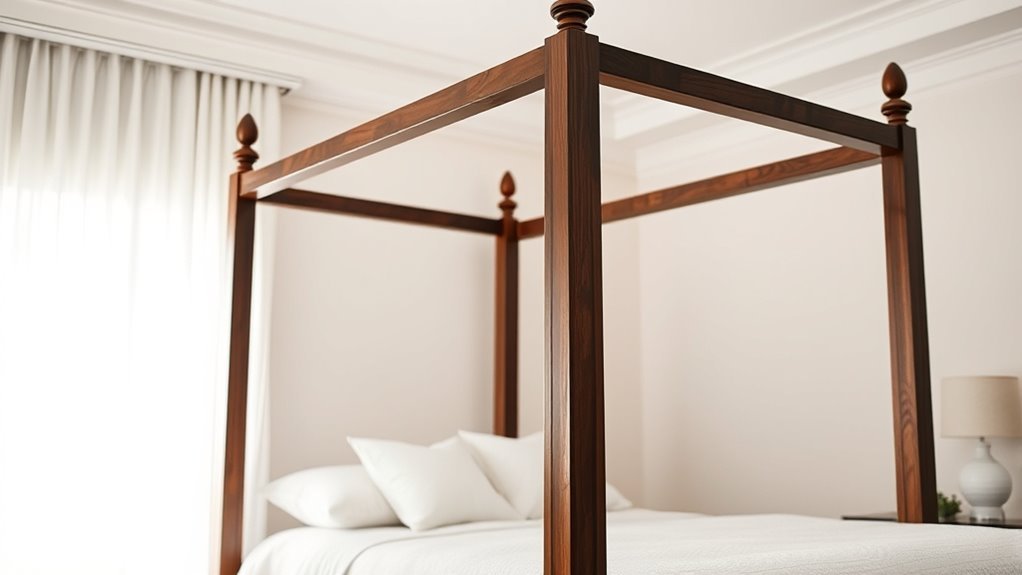 elegant sculptural sleep space