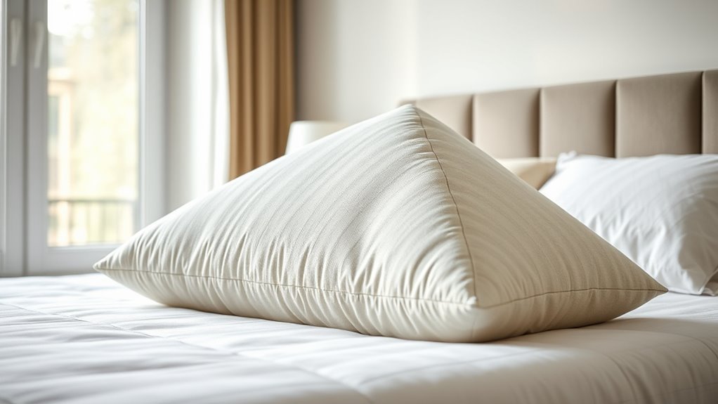 elevated sleep support pillow