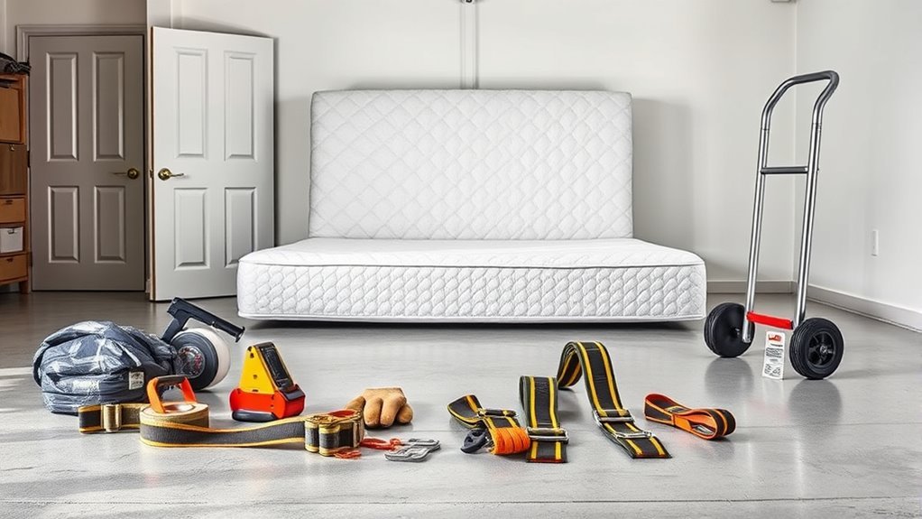 essential mattress moving supplies