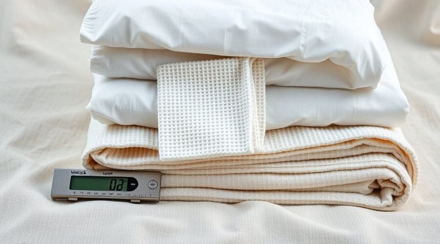 gsm bedding fabric weight