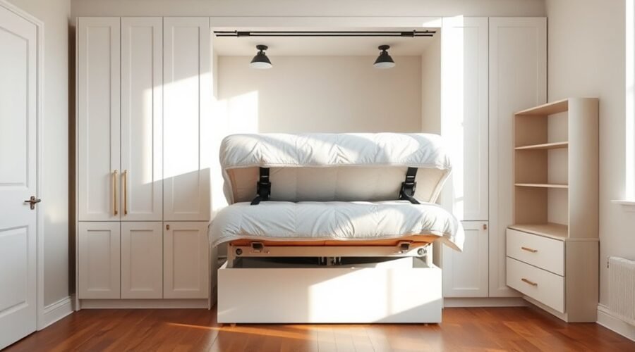 murphy bed wall folding