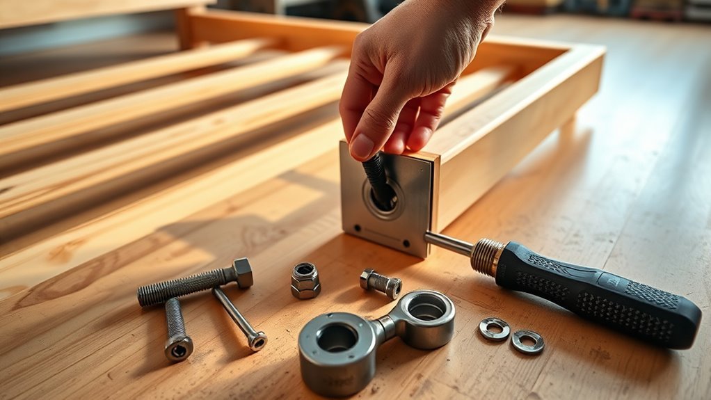 organize tools for assembly