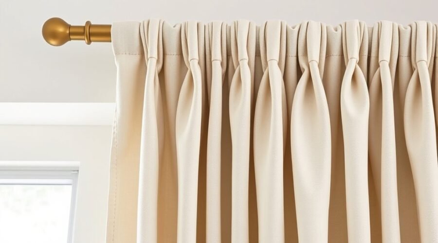 pinch pleat curtain design