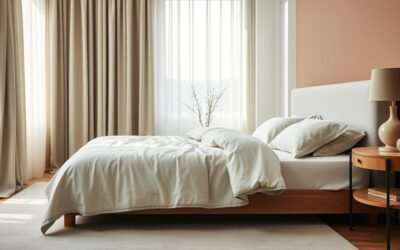 restful bedroom color selection