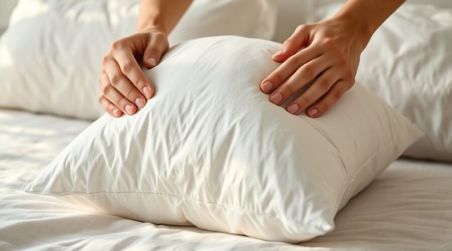 revive your down pillow