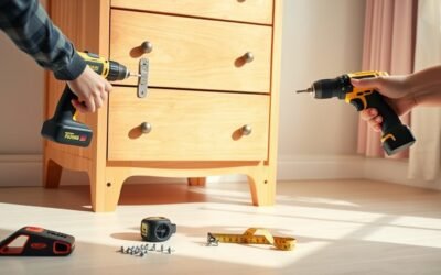 secure dresser to wall
