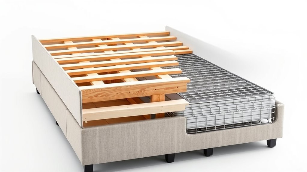 stable support for mattresses