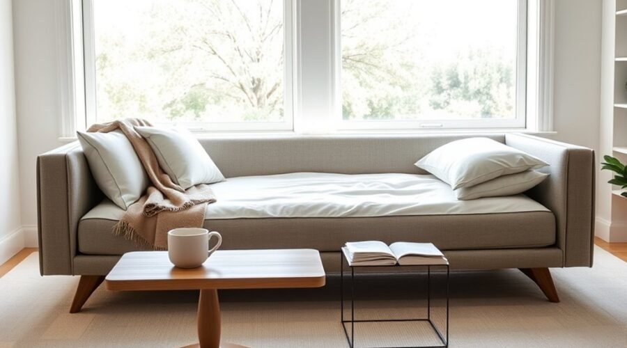 versatile sleeping and seating