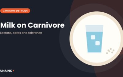 Glass of milk for people asking can you drink milk on carnivore diet