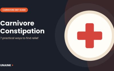 Illustration for carnivore diet constipation relief