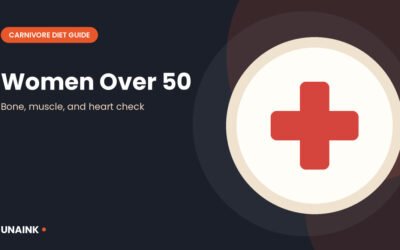 Carnivore diet for women over 50 with bone, muscle, and heart checkpoints