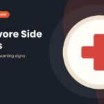 Illustration of carnivore diet side effects with a medical cross